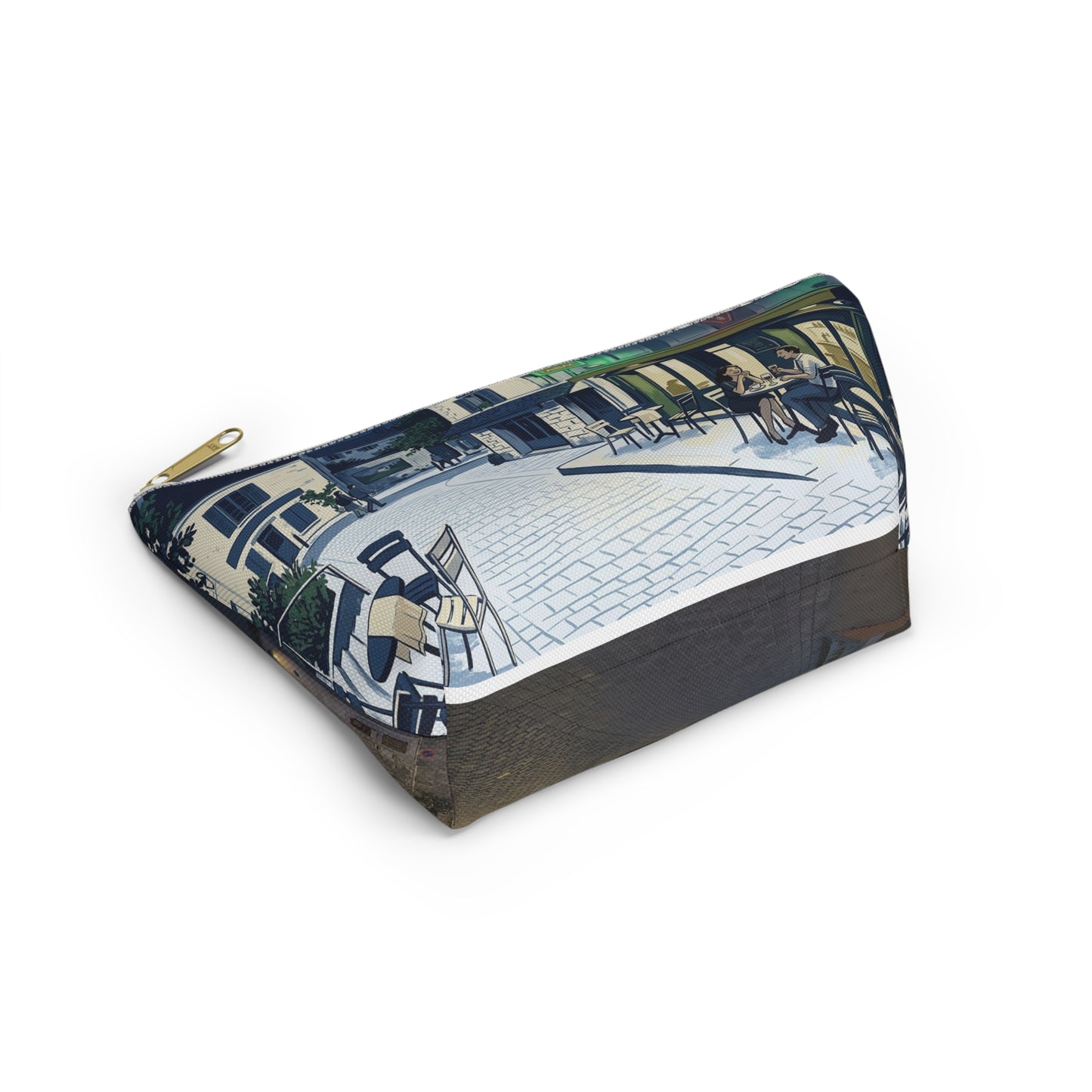 Vintage European Café Street Accessory Pouch