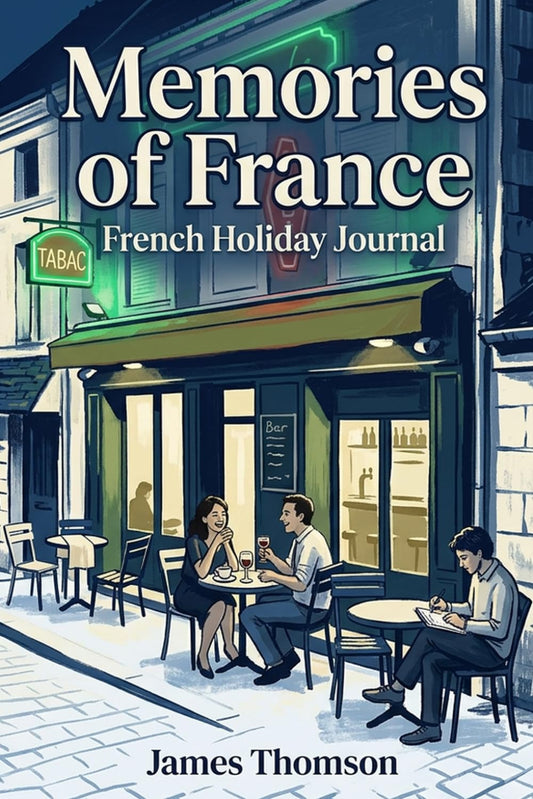 Memories of France: A 40-Day Travel Journal with Daily Prompts, French Phrase Guide, Regional Maps & Cultural Etiquette — Perfect for Holidays in France